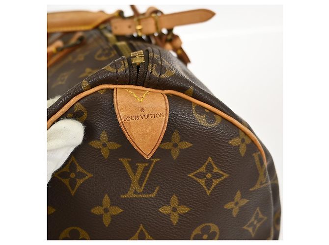 Louis Vuitton Keepall Bandouliere Monogram Canvas 50 Brown - view 4