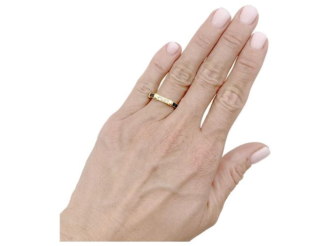 Cartier Ring, "Psychée", Gelbgold, Diamanten, Saphire - Ansicht 6