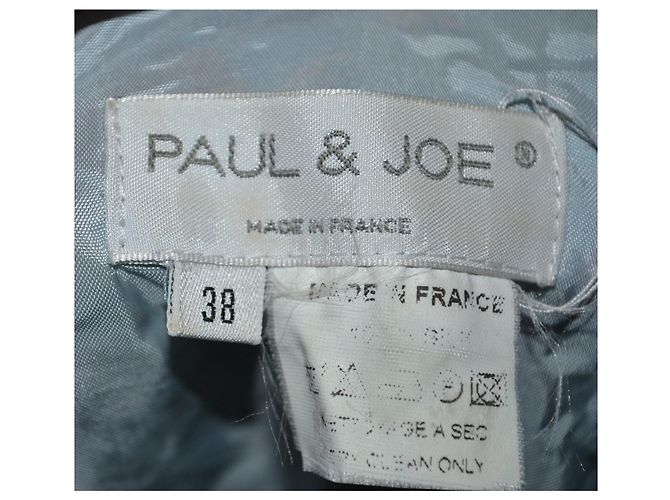 Paul & Joe Seiden Midikleid Blau Mehrfarben - Ansicht 2