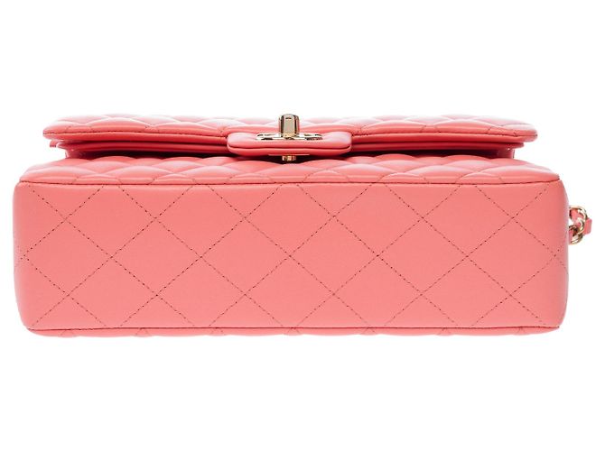 Borsa CHANEL Timeless/Classique in Pelle Rosa - 103587 - vista 10