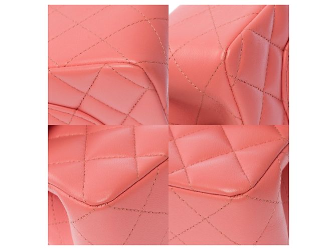 Borsa CHANEL Timeless/Classique in Pelle Rosa - 103587 - vista 11