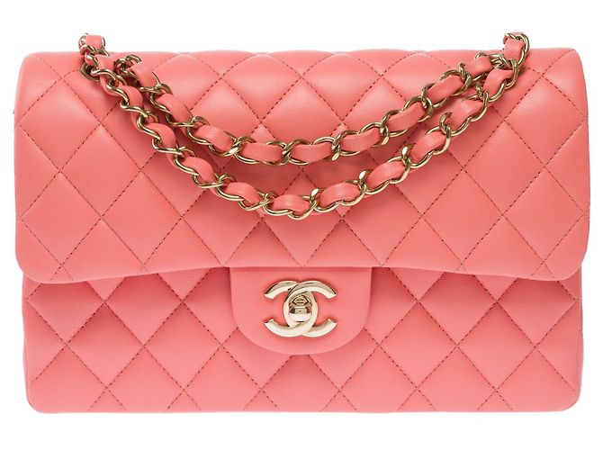 Borsa CHANEL Timeless/Classique in Pelle Rosa - 103587 - vista 2