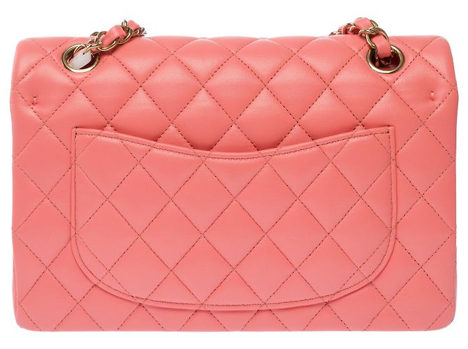 Borsa CHANEL Timeless/Classique in Pelle Rosa - 103587 - vista 3
