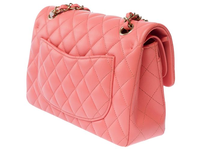 Borsa CHANEL Timeless/Classique in Pelle Rosa - 103587 - vista 5