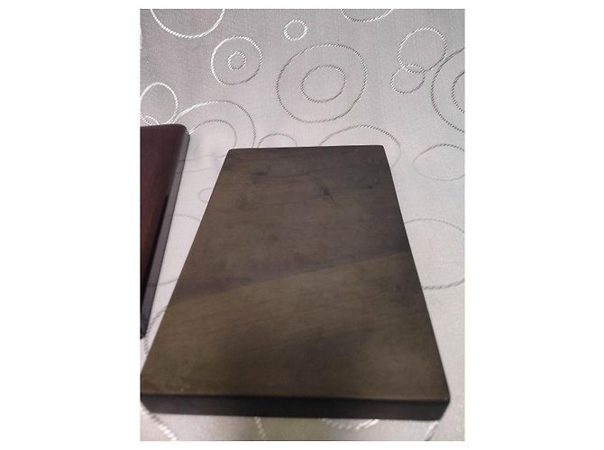Autre Marque Pierre à encre Duanxi Song Keng et coffret bois de rose Marron Noir - vue 9