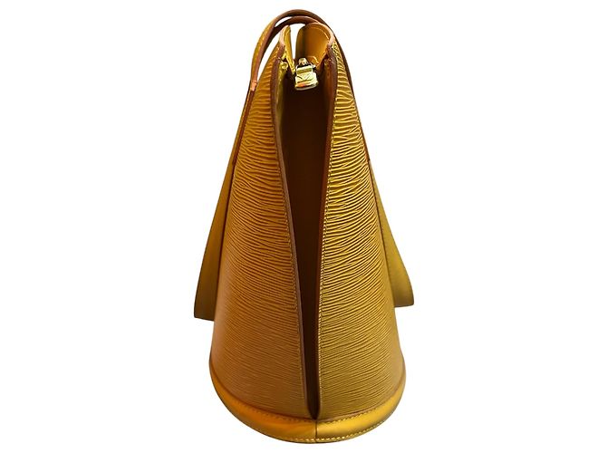 Borsa Louis Vuitton 1995 in pelle Epi gialla - vista 2