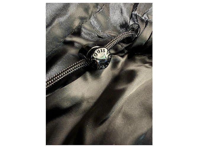 Louis Vuitton Parka Trapuntata Monogram Meteor Tie-Dye Marine/Giallo Multicolore Monogramma - vista 10