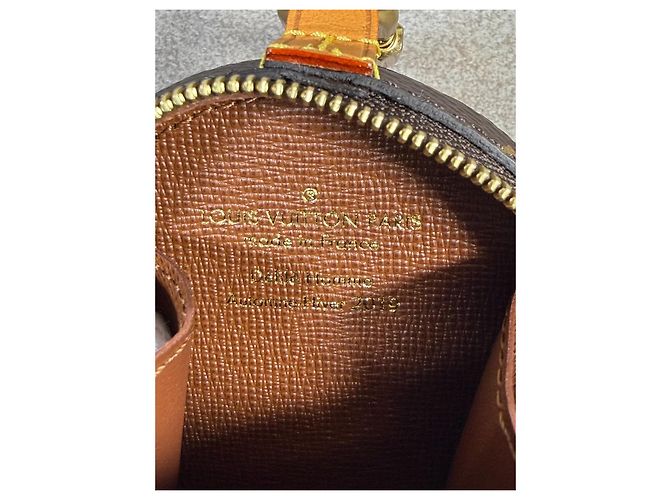 Louis Vuitton Round Case Monogram Portamonete Marrone Monogramma - vista 11