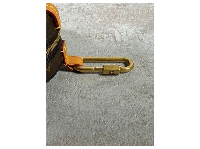 Louis Vuitton Round Case Monogram Portamonete Marrone Monogramma - vista 4