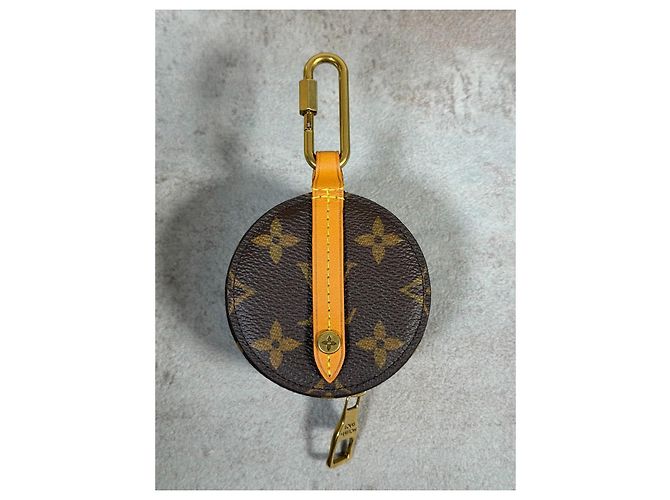Louis Vuitton Round Case Monogram Portamonete Marrone Monogramma - vista 5