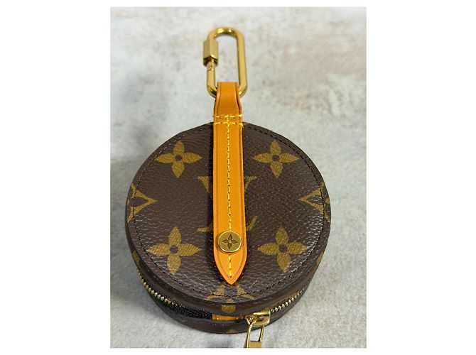 Louis Vuitton Round Case Monogram Portamonete Marrone Monogramma - vista 6