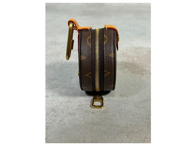 Louis Vuitton Round Case Monogram Portamonete Marrone Monogramma - vista 7