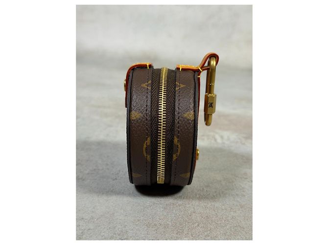 Louis Vuitton Round Case Monogram Portamonete Marrone Monogramma - vista 8