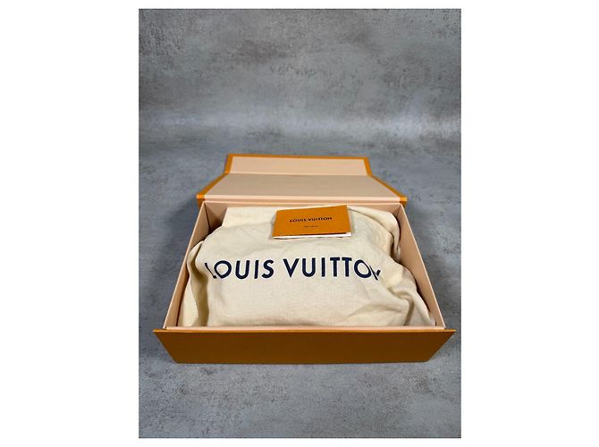 Louis Vuitton New Wave Multi-Pochette pelle kaki M56461 Verde Cachi - vista 17