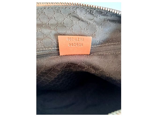 Gucci Borsa a tracolla in pelle marrone - vista 11