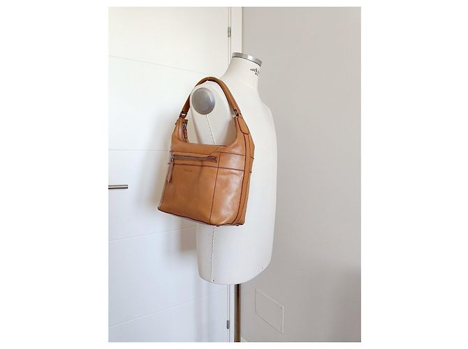 Gucci Borsa a tracolla in pelle marrone - vista 12