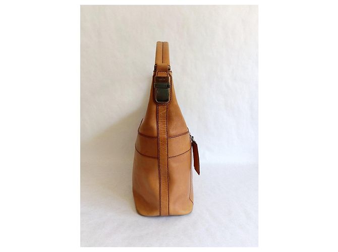 Gucci Borsa a tracolla in pelle marrone - vista 2