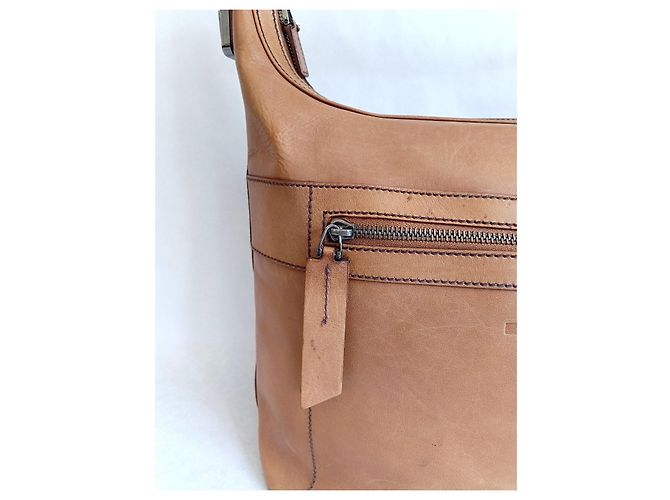 Gucci Borsa a tracolla in pelle marrone - vista 5