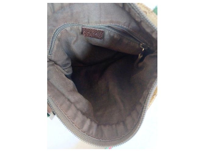 Borsa a tracolla Gucci Monogram GG Supreme Marrone Beige - vista 10