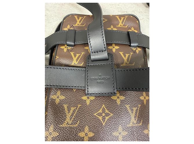 Louis Vuitton Utility Side Bag Monogram Solar Ray SS19 Marrone Monogramma - vista 10