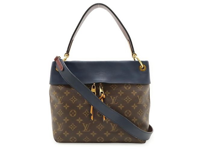 Borsa a tracolla Louis Vuitton Monogram Tuileries Marrone Bordò Monogramma - vista 2