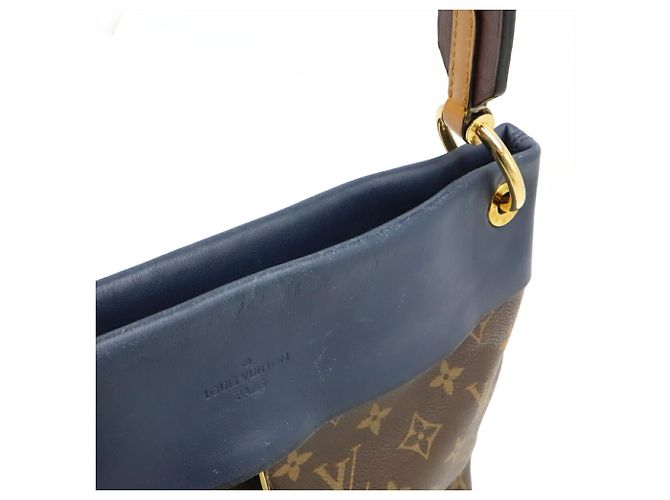 Borsa a tracolla Louis Vuitton Monogram Tuileries Marrone Bordò Monogramma - vista 9