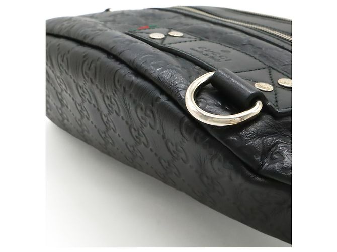 Pochette da vita Guccissima Gucci Nero - vista 4
