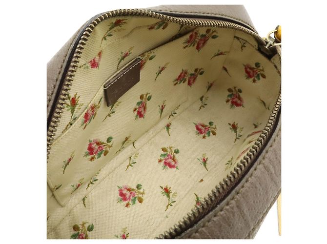 Borsa Gucci GG Small Supreme Neo Marrone Rosso Beige Verde Giallo - vista 7