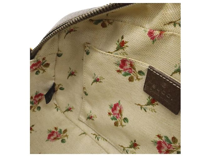 Borsa Gucci GG Small Supreme Neo Marrone Rosso Beige Verde Giallo - vista 8