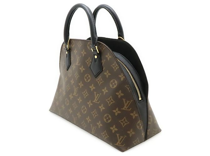 Borsa Louis Vuitton Monogram Alma in Noir Black Nero Monogramma - vista 3