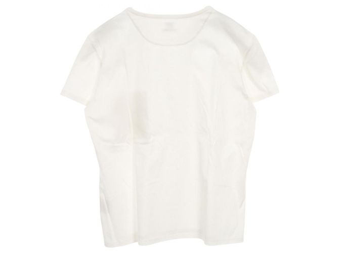 Hermès Top in cotone Hermes Bianco - vista 3