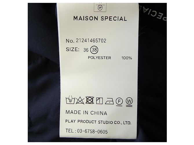 Autre Marque Pantalones MAISON SPECIAL Azul - vista 3