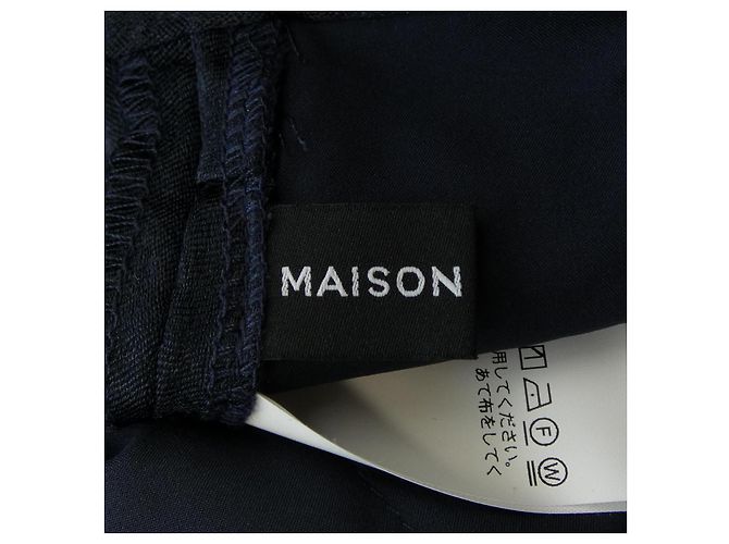 Autre Marque Pantalones MAISON SPECIAL Azul - vista 4