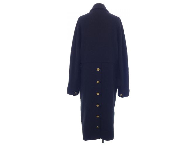 Cappotto Vintage Chanel Nero - vista 2