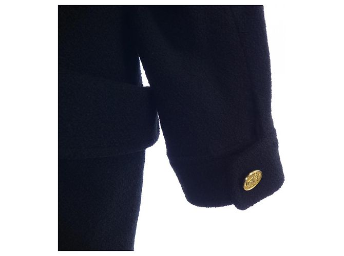 Cappotto Vintage Chanel Nero - vista 6