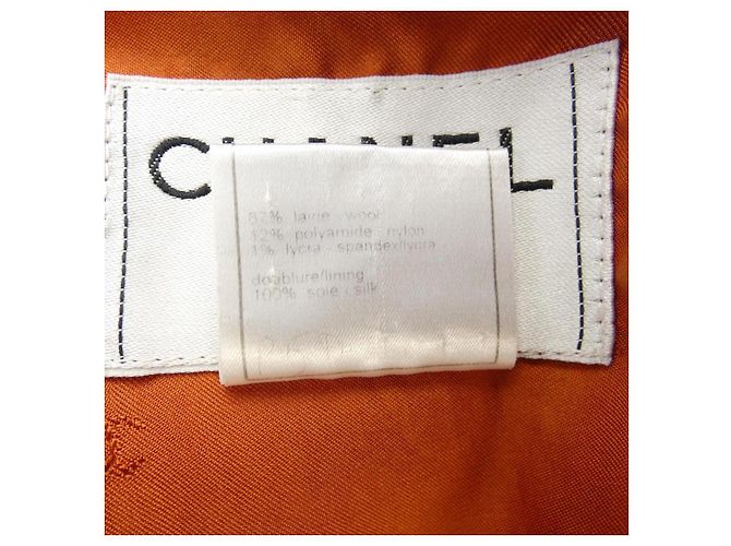 Giacca Chanel Arancione - vista 3