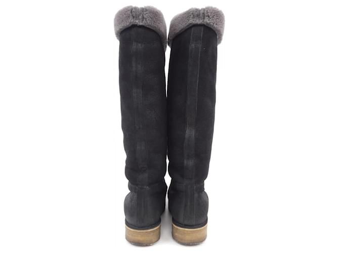 Hermès Botas Hermes 35.5 Negro - vista 5