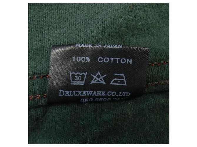 Autre Marque Camisa de algodón DELUXEWARE Roja Azul Azul marino - vista 3