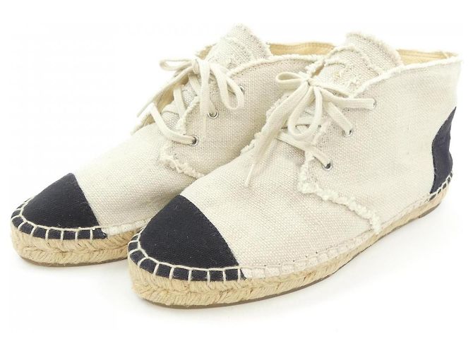 Scarpe Chanel ZG29600 Beige - vista 3