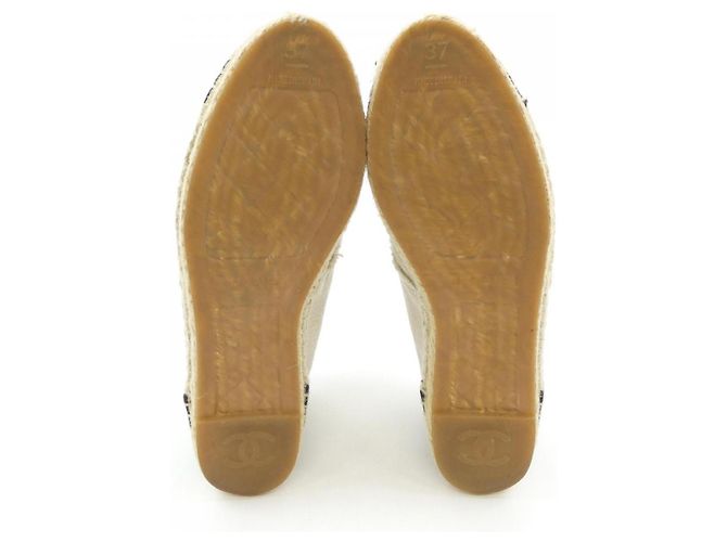 Scarpe Chanel ZG29600 Beige - vista 4
