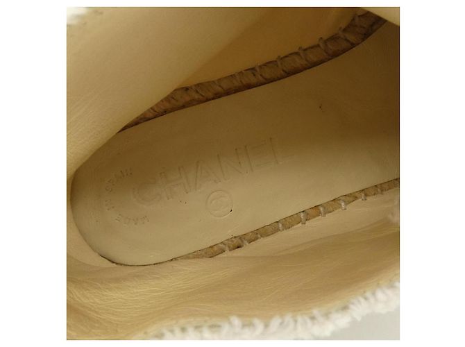 Scarpe Chanel ZG29600 Beige - vista 6