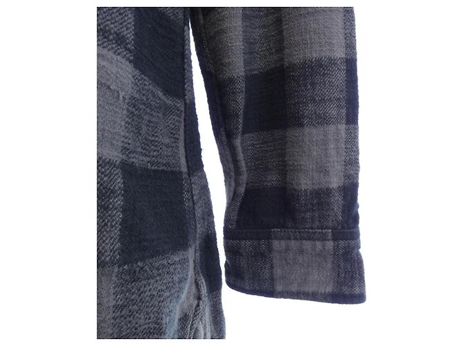 Autre Marque Camisa de algodón South2 West8 Negro - vista 6