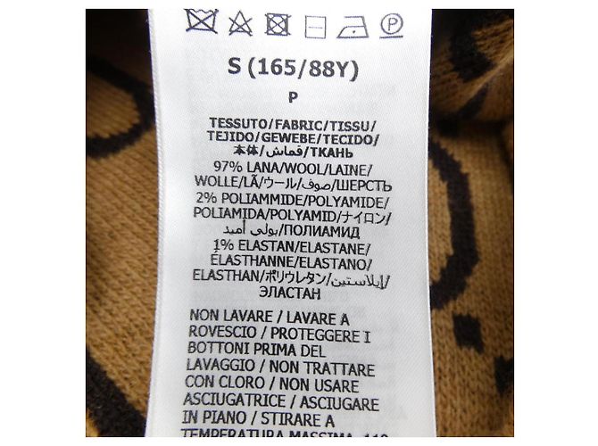 Gucci 699876 XKCFX Wool Jacket Brown - view 3