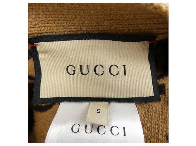 Gucci 699876 XKCFX Wool Jacket Brown - view 4