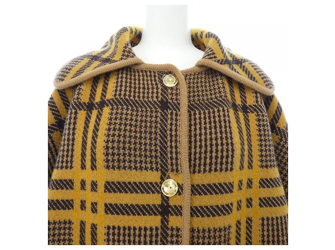 Gucci 699876 XKCFX Wool Jacket Brown - view 5