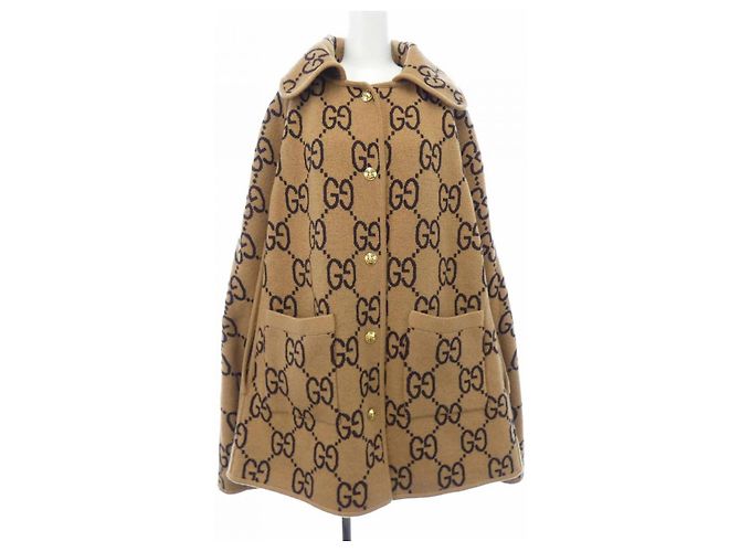 Gucci 699876 XKCFX Wool Jacket Brown - view 7