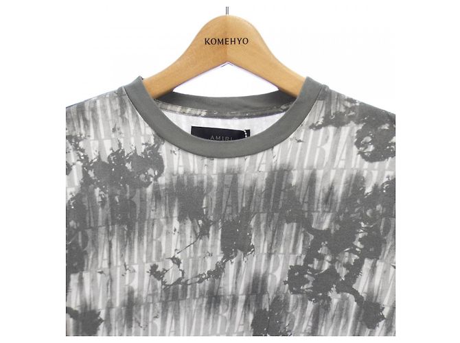 Autre Marque Camiseta Amiri SRSS23MJG022SMRSCJ3 Gris - vista 5