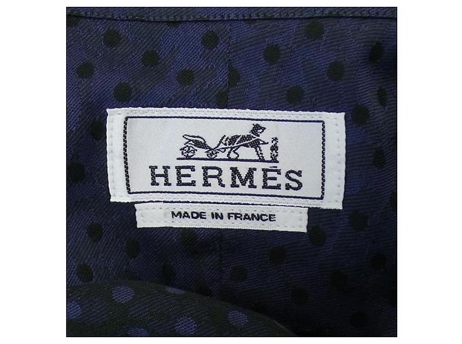 Hermès Hermes Hemd Schwarz - Ansicht 4