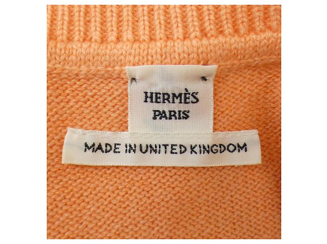 Hermès Hermes 3E2603D1 Punto de cachemira Naranja - vista 4