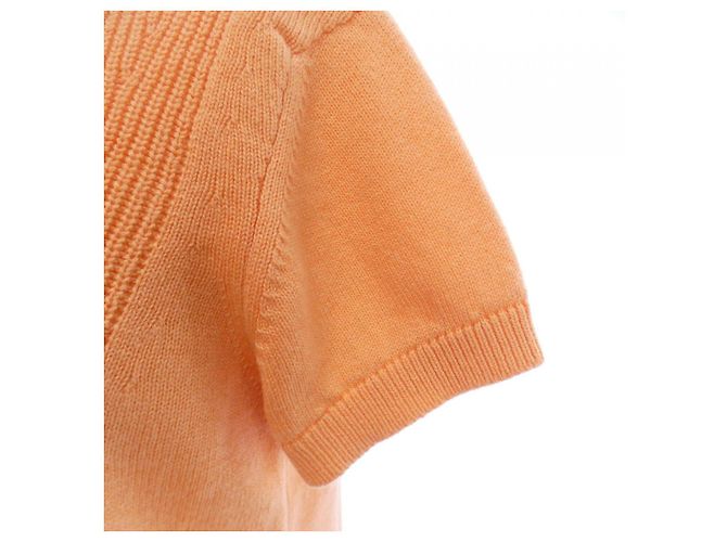 Hermès Hermes 3E2603D1 Punto de cachemira Naranja - vista 6